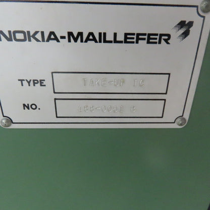 Nokia Maillefer TAKE-UP IC Extrusion Spooler Take Up Wire Making DC Voltage