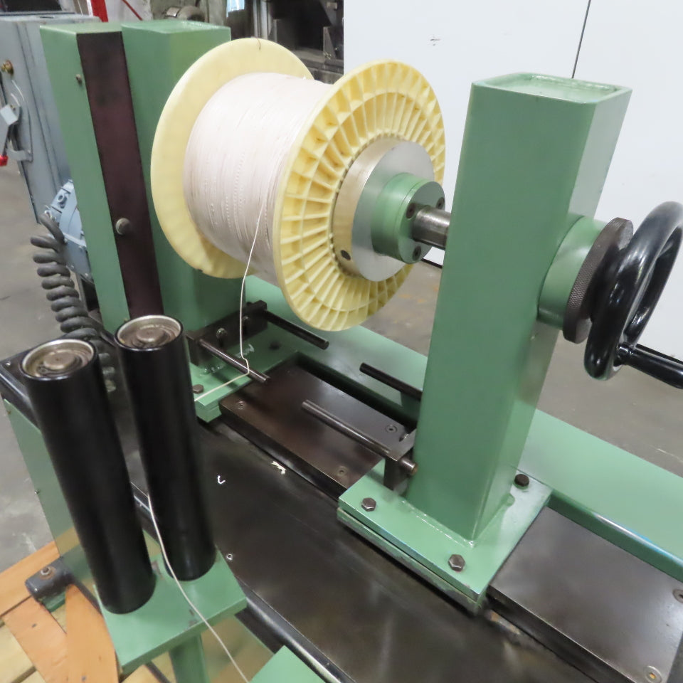 Nokia Maillefer TAKE-UP IC Extrusion Spooler Take Up Wire Making DC Voltage