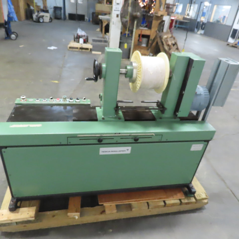 Nokia Maillefer TAKE-UP IC Extrusion Spooler Take Up Wire Making DC Voltage