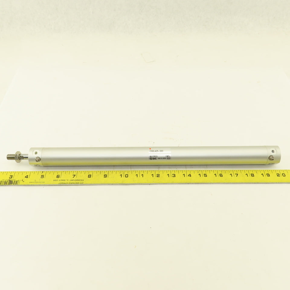 SMC CG1LA25-330 25mm Bore 330mm Stroke Double Acting Air Cylinder