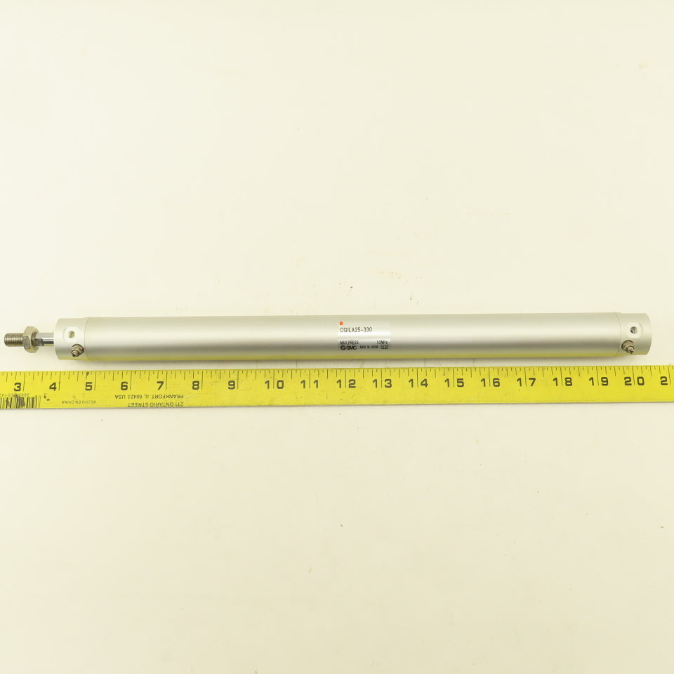 SMC CG1LA25-330 25mm Bore 330mm Stroke Double Acting Air Cylinder