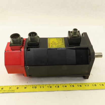 Fanuc A06B-0313-B701 2000RPM 91V AC Servo Motor 2000RPM Brake Pulse Coder