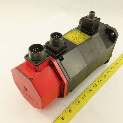 Fanuc A06B-0313-B701 2000RPM 91V AC Servo Motor 2000RPM Brake Pulse Coder
