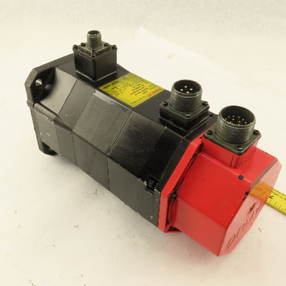 Fanuc A06B-0313-B701 2000RPM 91V AC Servo Motor 2000RPM Brake Pulse Coder