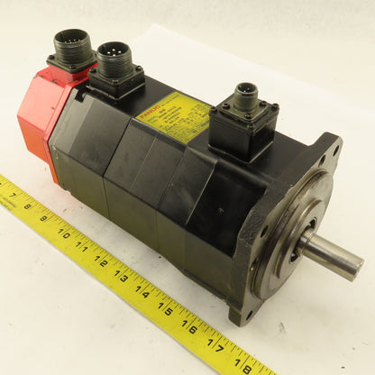 Fanuc A06B-0313-B701 2000RPM 91V AC Servo Motor 2000RPM Brake Pulse Coder