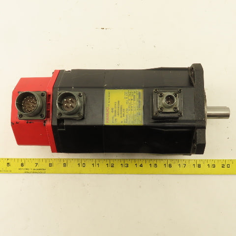 Fanuc A06B-0313-B701 2000RPM 91V AC Servo Motor 2000RPM Brake Pulse Coder