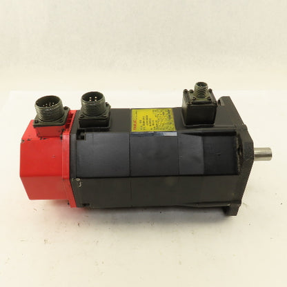 Fanuc A06B-0313-B701 2000RPM 91V AC Servo Motor 2000RPM Brake Pulse Coder