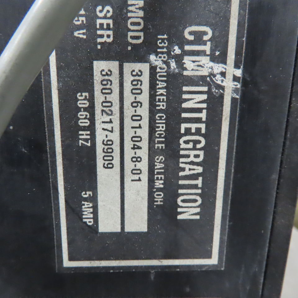 CTM 360-6-01-04-8-01 Commercial Label Applicator 115V 1Ph