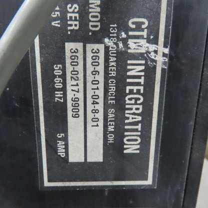 CTM 360-6-01-04-8-01 Commercial Label Applicator 115V 1Ph