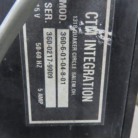 CTM 360-6-01-04-8-01 Commercial Label Applicator 115V 1Ph