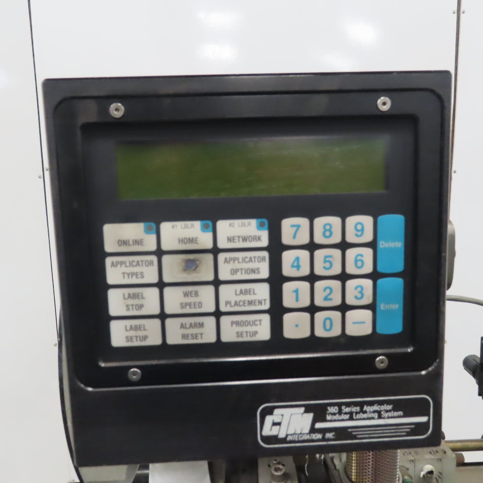 CTM 360-6-01-04-8-01 Commercial Label Applicator 115V 1Ph