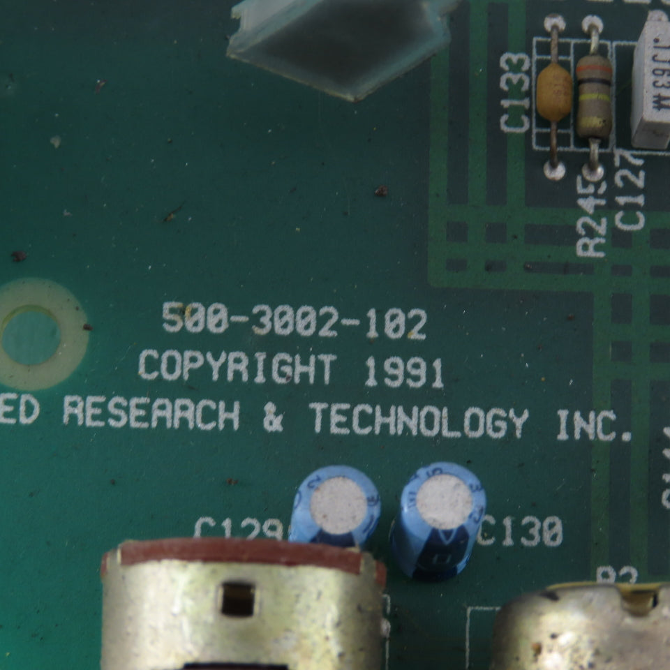 Applied Research Technology 500-3002-102 Circuit Board From SGX Night Bass