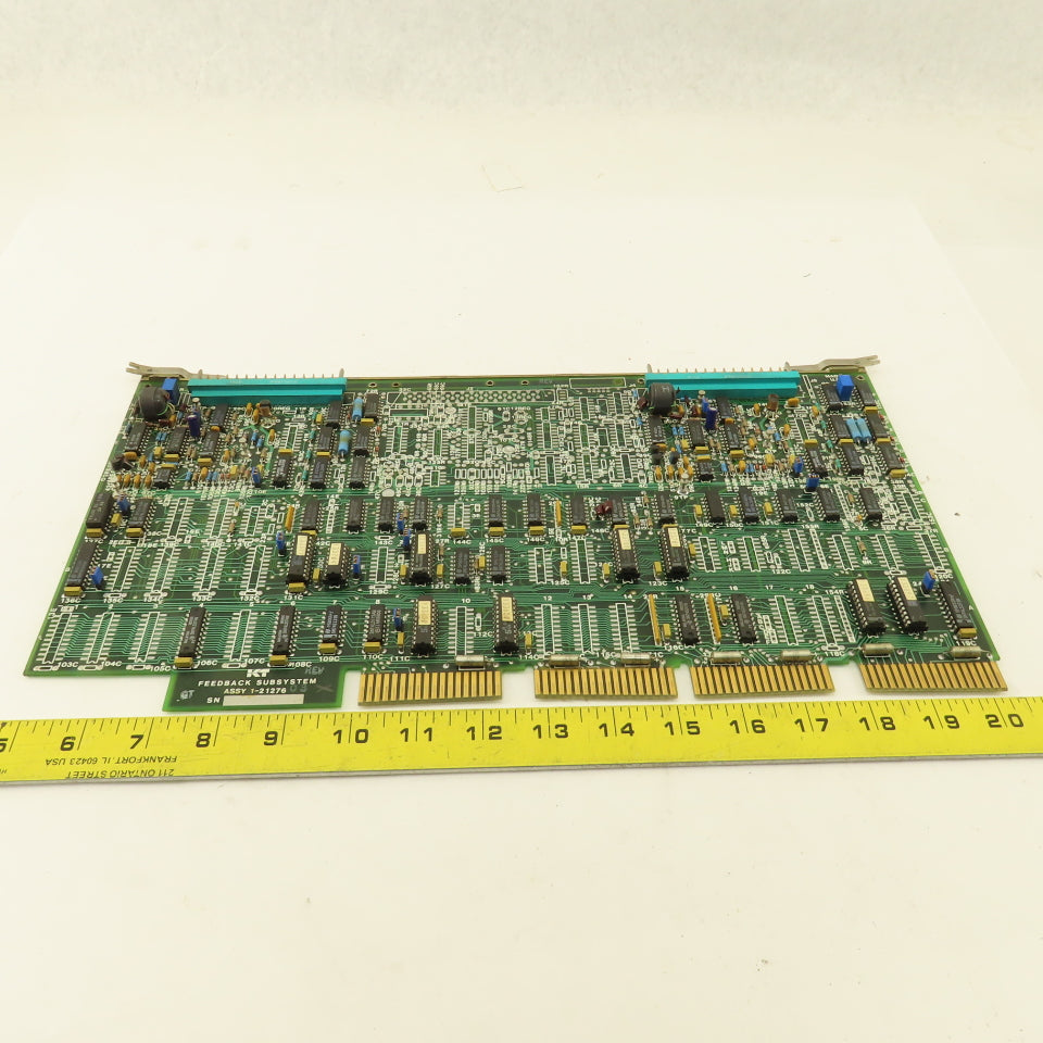 Kearney & Trecker 1-21276 Rev 3 Feedback Subsystem