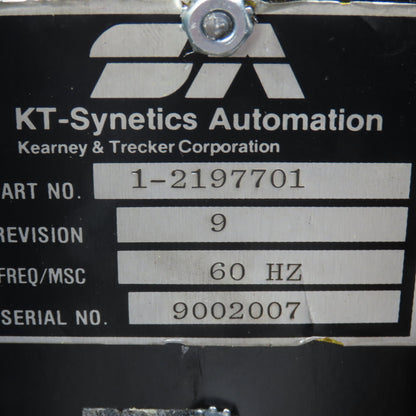 KT-Synetics Automation 1-2197701 REV 9 Control Module Power Supply