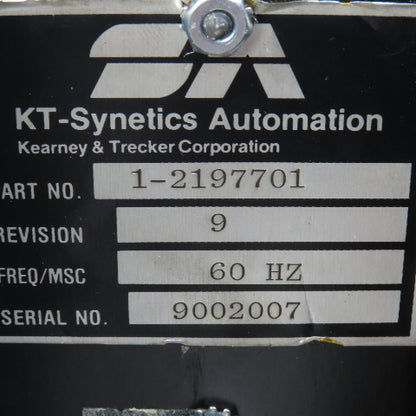 KT-Synetics Automation 1-2197701 REV 9 Control Module Power Supply