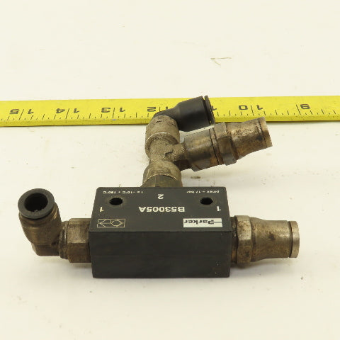 Parker B53005A Pneumatic Shuttle Valve G1/4