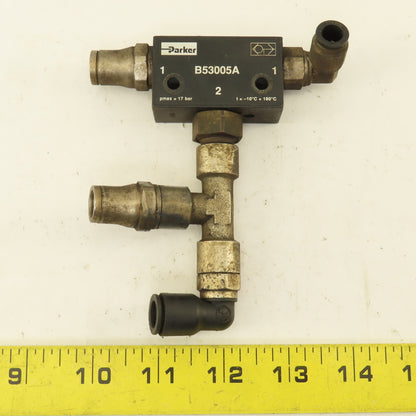 Parker B53005A Pneumatic Shuttle Valve G1/4