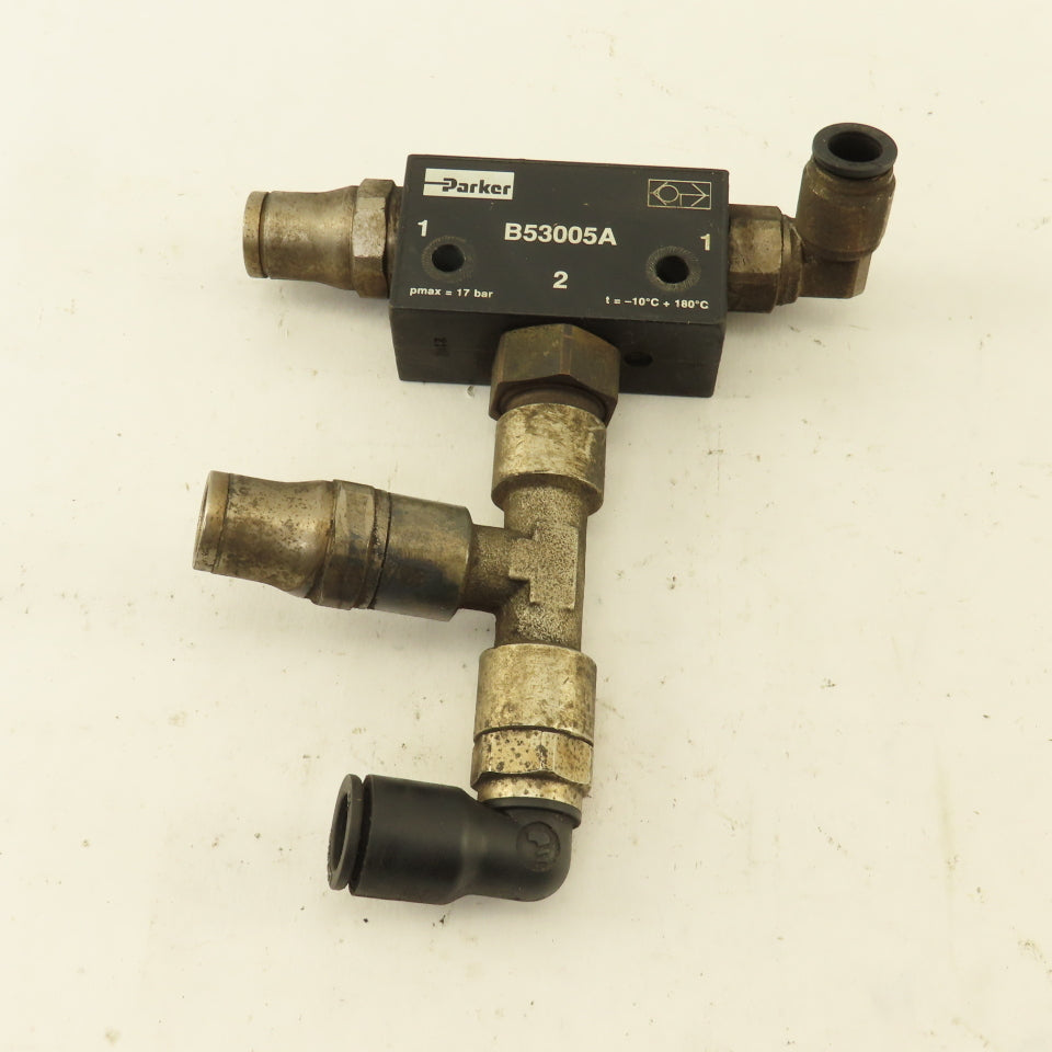 Parker B53005A Pneumatic Shuttle Valve G1/4