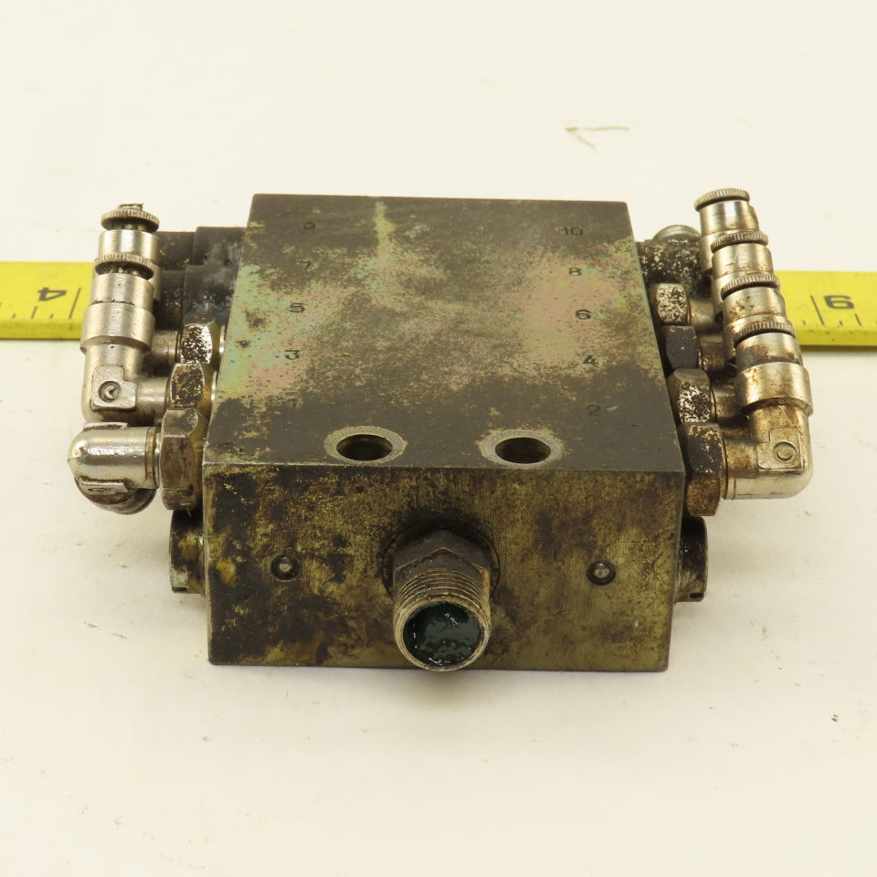 Vogel VPBM-5 Lubrication Metering Valve Assembly 20 Port