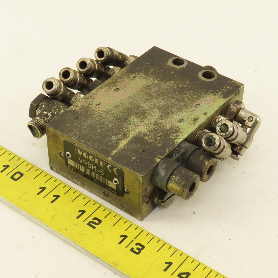 Vogel VPBM-5 Lubrication Metering Valve Assembly 20 Port