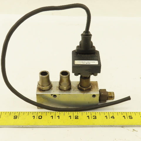 Ametek IPTGB035BSFS 263118 4 Port Aluminum Block Manifold Transducer 1/4" NPT