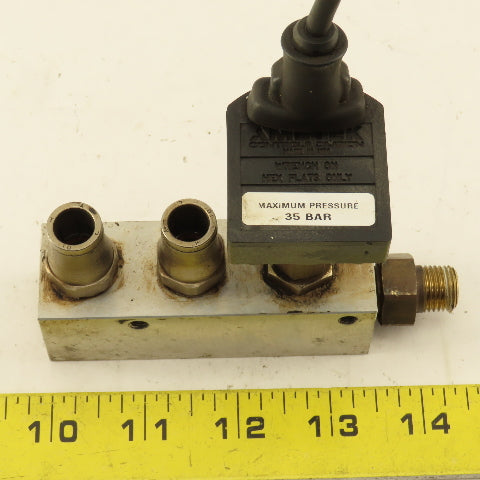 Ametek IPTGB035BSFS 263118 4 Port Aluminum Block Manifold Transducer 1/4" NPT