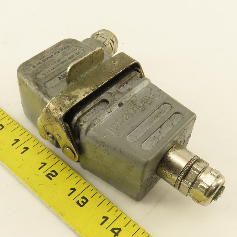 Amphenol E6T 380V 16A 6 Pin Male Female Cable Connectors Set OF 2