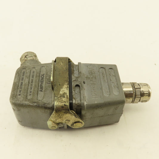 Amphenol E6T 380V 16A 6 Pin Male Female Cable Connectors Set OF 2