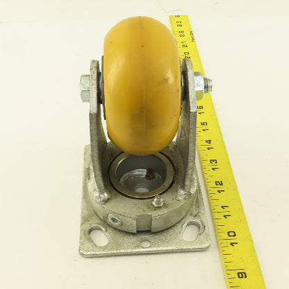 4" x 2" Non Marking Donut Swivel Plate Mount Caster