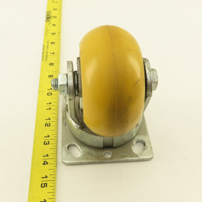 4" x 2" Non Marking Donut Swivel Plate Mount Caster