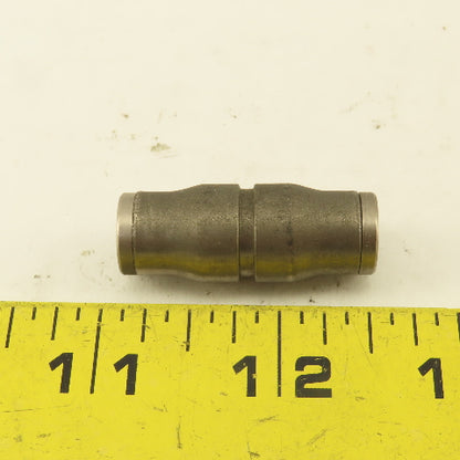 8mm Push To Connect Stainless Steel Tube Coupling Union Splice Connector