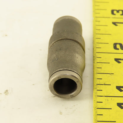 8mm Push To Connect Stainless Steel Tube Coupling Union Splice Connector