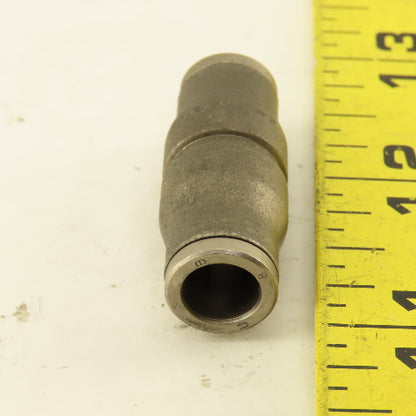 8mm Push To Connect Stainless Steel Tube Coupling Union Splice Connector