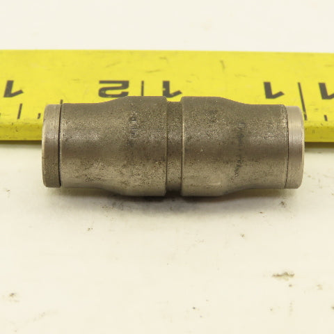 8mm Push To Connect Stainless Steel Tube Coupling Union Splice Connector