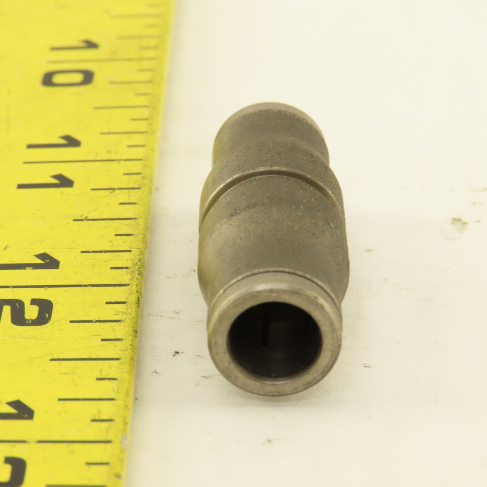 8mm Push To Connect Stainless Steel Tube Coupling Union Splice Connector