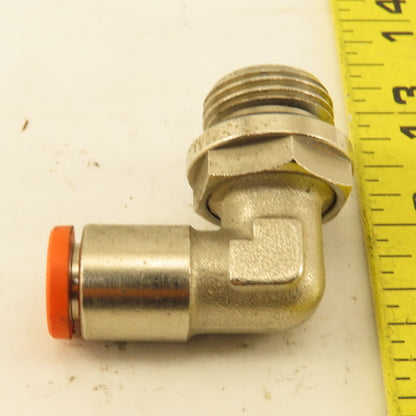 10mm Push To Connect x 1/2" -14 BSPP O-Ring Stainless Steel Elbow 90-?
