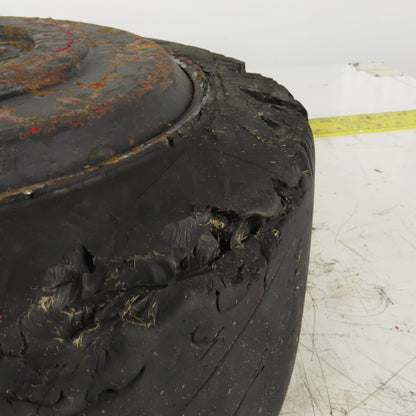 Hyster 85S-23-EE Super Solid Forklift Tire W/Rim 16-1/4"x6"x11-1/4" 6 Bolt
