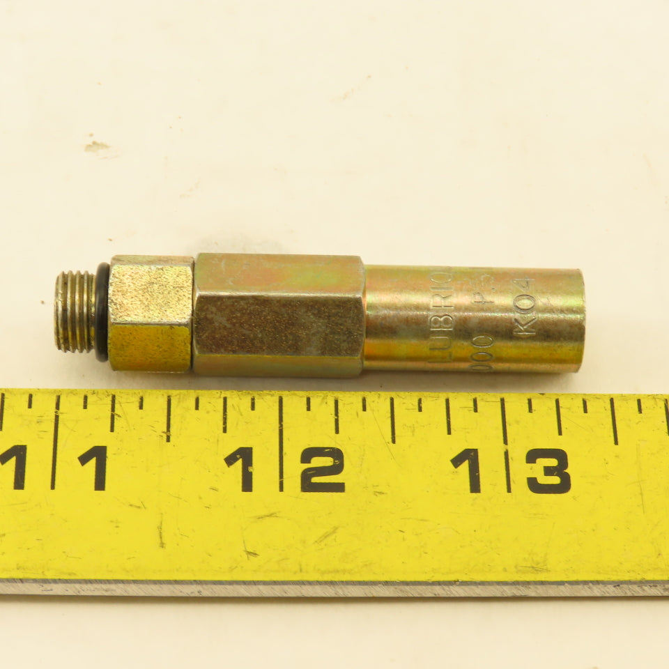 Trabon K04 Lubriquip M10 Threaded Lubricator Valve 1000PSI