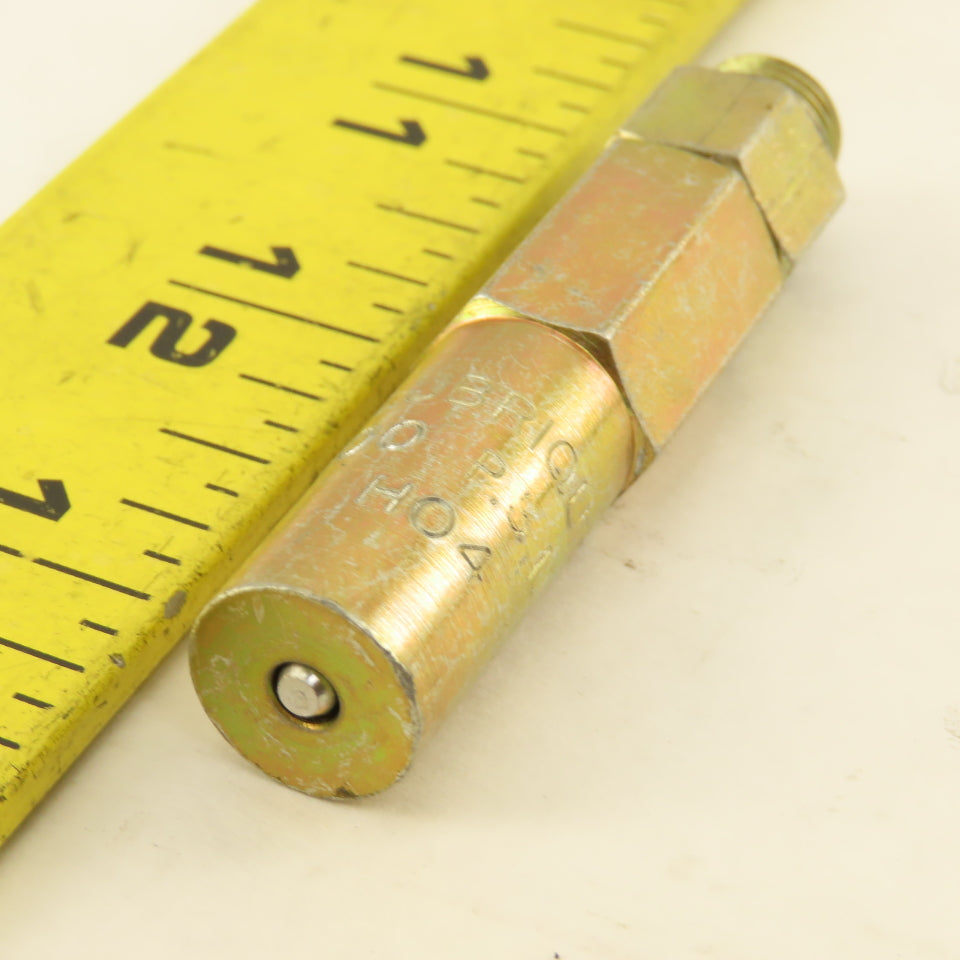 Trabon Lubriquip M10 Threaded Lubricator Valve 1500PSI