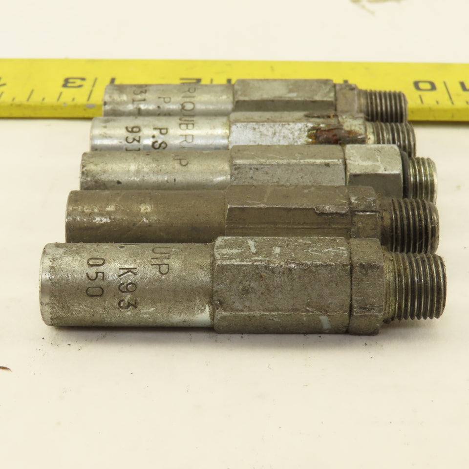 Trabon Lubriquip M10 Threaded Lubricator Valve 1500PSI Lot Of 5