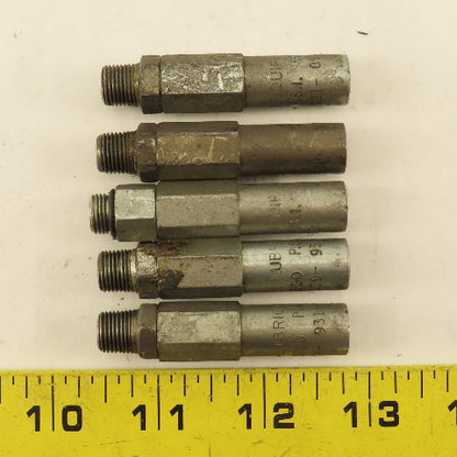 Trabon Lubriquip M10 Threaded Lubricator Valve 1500PSI Lot Of 5