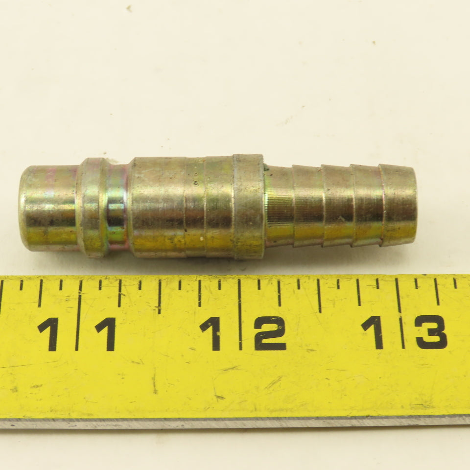 Parker H5F 1/2" Hose Barb Brass x Quick Disconnect Male Air Chuck Fitting