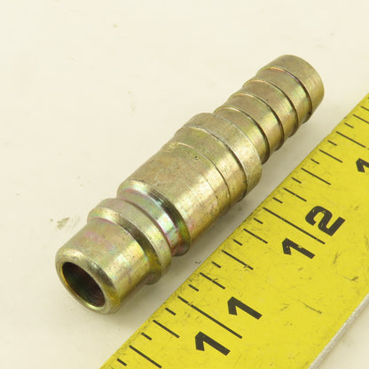 Parker H5F 1/2" Hose Barb Brass x Quick Disconnect Male Air Chuck Fitting