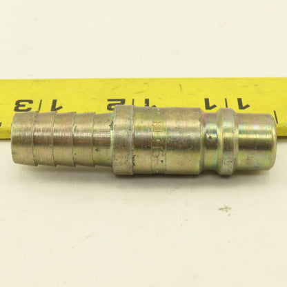 Parker H5F 1/2" Hose Barb Brass x Quick Disconnect Male Air Chuck Fitting