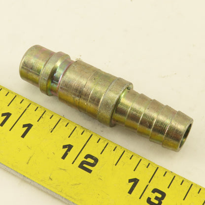 Parker H5F 1/2" Hose Barb Brass x Quick Disconnect Male Air Chuck Fitting