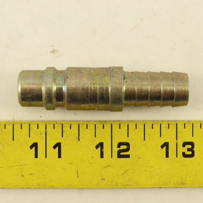 Parker H5F 1/2" Hose Barb Brass x Quick Disconnect Male Air Chuck Fitting