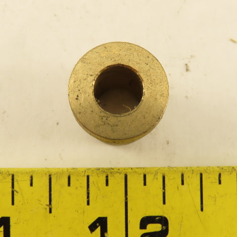 8mm ID Hole Brass Press Fit Wear Bushing Bearing Shouldered 1/2" OD 5/8" Tall