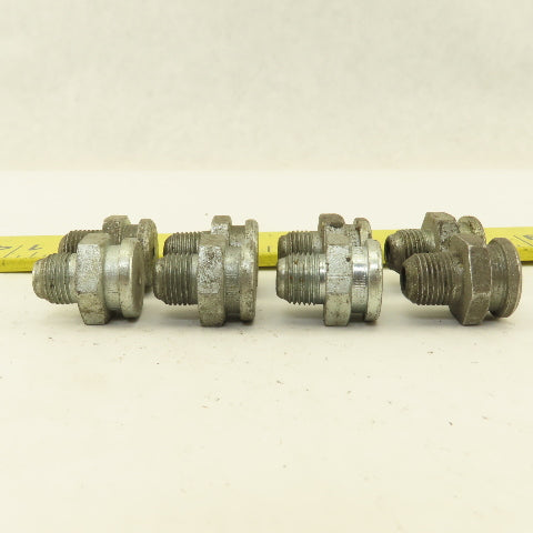 1/8" NPT Spring Ball Valve Single Point Lubricator Button Fitting Lot Of 8