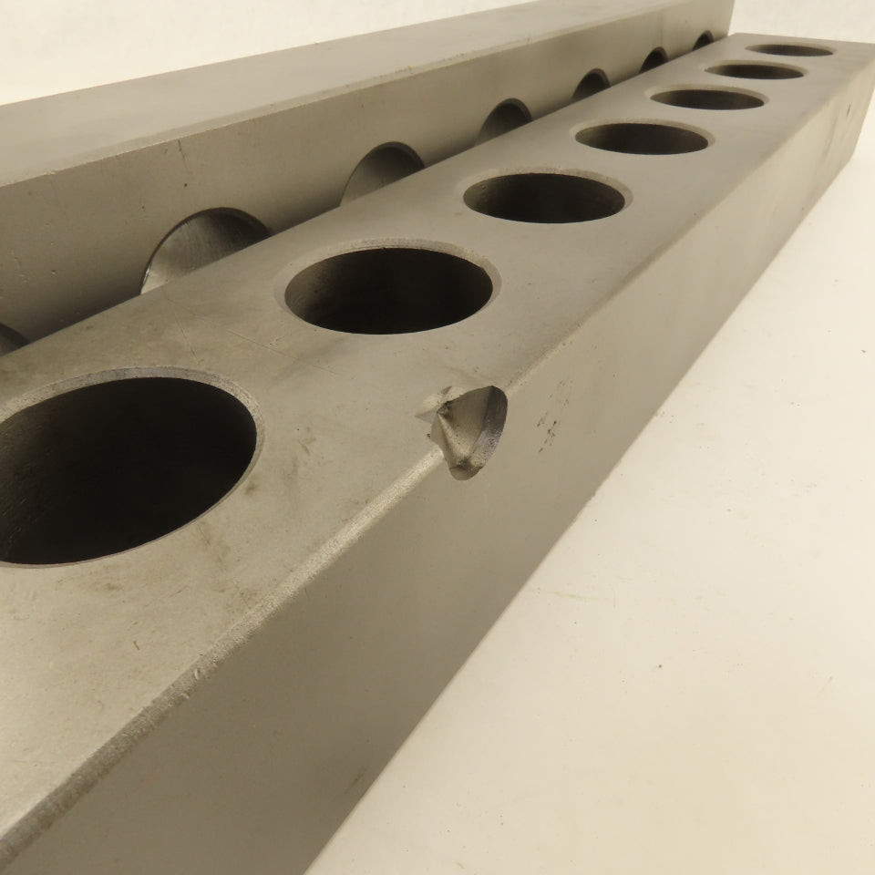 2-3/8" x 3-3/8" Steel Machinist Set Up Parallel Block Set 20-3/16" Long