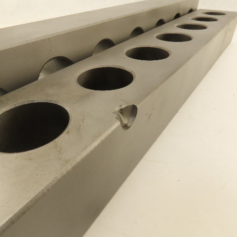 2-3/8" x 3-3/8" Steel Machinist Set Up Parallel Block Set 20-3/16" Long